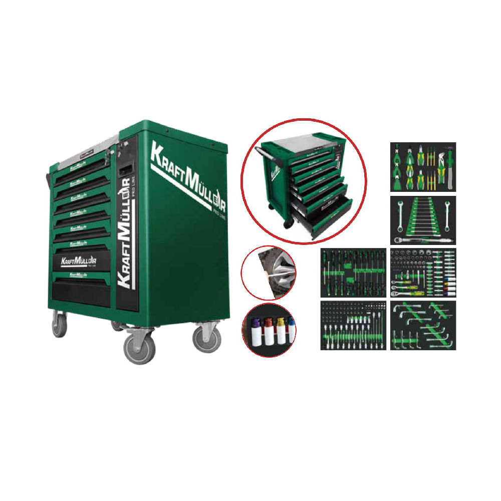 KM-7-6-595 PCS RACING GREEN + DYNAMOMETRIC KEY