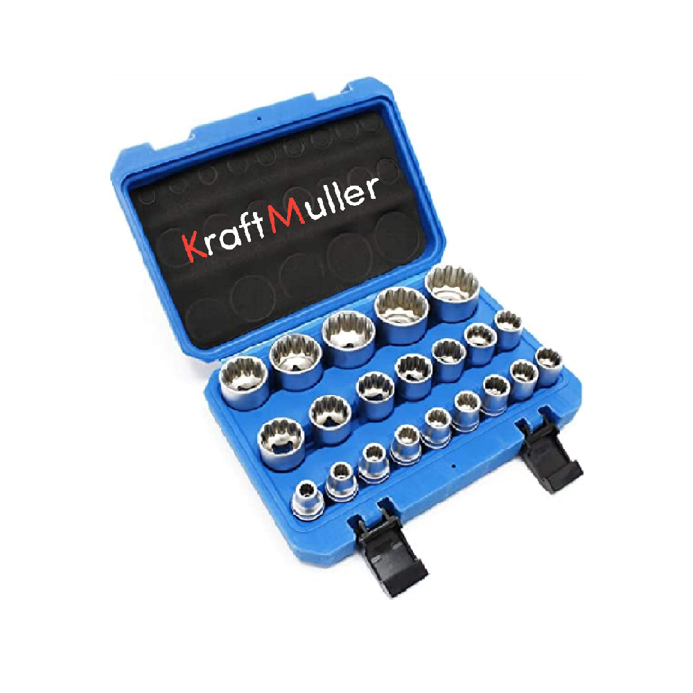 Douilles 21pcs kraftmuller